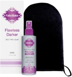  Fake Bake Flawless Darker folyékony önbarnító + Dual Mitt felhordó kesztyű 2 db