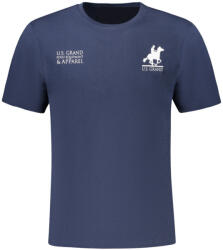 U. S. Grand Us Grand Férfi Rövid Ujjú Póló, Kék (au02651_bl1navy_l)
