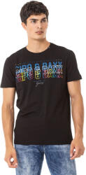 CIPO&BAXX Cipo & Baxx Divatos Férfi Póló Ct717 Black (ct717_black_xl)
