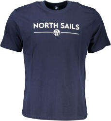 North Sails Férfi Rövid Ujjú Póló, Kék (902837000_bl0802_xl)