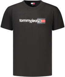 Tommy Hilfiger Férfi Rövid Ujjú Póló Fekete (dm0dm23406_nebds_l)