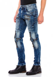 CIPO&BAXX Cipo & Baxx Divatos Férfi Farmer Cd551 Blue (cd551_blue_32_l32)