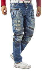 CIPO&BAXX FÉRFI REGULAR FIT FARMERNADRÁG CD637 BLUE (CD637_blue_31_L32)