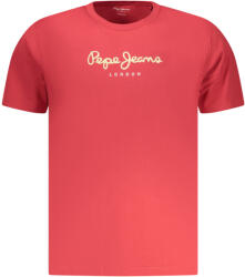 Pepe Jeans Férfi Rövid Ujjú Póló, Piros (pm5010178eggon_ro249_xl)