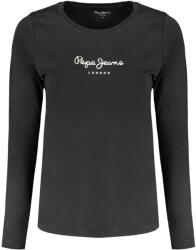 PEPE JEANS Női, Hosszú Ujjú Póló, Fekete (pl505203newvirginia_ne999_l)