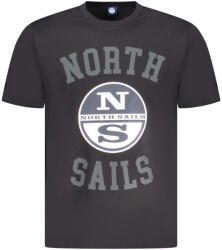 North Sails Rövid Ujjú Póló Férfi Fekete (996021000_ne0999_s)