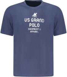 U. S. Grand Us Grand Férfi Rövid Ujjú Póló, Kék (au02648_bl1navy_l)