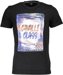 Cavalli Class Rövid Ujjú Férfi Póló Fekete (qxt61ojd060_54e0c4f_nero05051_xl)