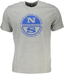 North Sails Férfi Rövid Ujjú Póló Szürke (902832000_gr0926_2xl)