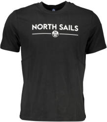 North Sails Férfi Rövid Ujjú Póló Fekete (902837000_ne0999_m)