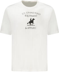 U. S. Grand Us Grand Férfi Rövid Ujjú Póló, Fehér (au02649_bi6bianc_xl)