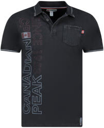 Canadian Peak Konakreak Black Galléros Férfi Póló 2269 (can_p_2269_black_l)
