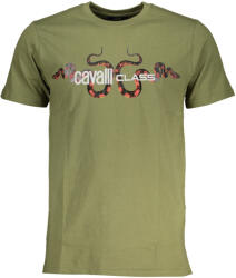 Cavalli Class Cavalli Osztályú Zöld Férfi Rövid Ujjú Póló (qxt63gjd060_ve04050_2xl)