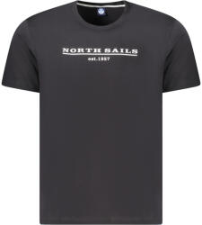 North Sails Rövid Ujjú Póló Férfi Fekete (996022000_ne0999_2xl)