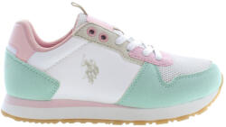 U. S. Polo Assn Us Polo Assn. Lány Fehér Sportcipők (nobik008k3th1_528a5c9_biancowhi_27)