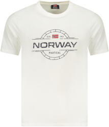 Norway 1963 Norvégia 1963 Férfi Rövid Ujjú Póló, Fehér (856026_biwhite_2xl)