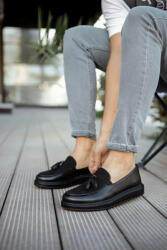 Chekich 002.03 férfi loafer cipő fekete (Chekich_002-03_43)