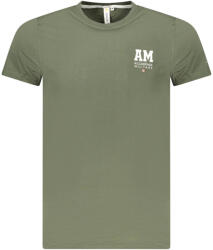 Accademia Militare Katonai Akadémia Férfi Rövid Ujjú Póló, Zöld (s6s6795586_ve058_l)