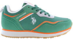U. S. Polo Assn Us Polo Assn. Gyermek Zöld Sportcipő (nobik010k3nh1_286a6b0_verdemil-o_34)