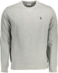 U. S. Polo Assn Us Polo Assn. Férfi Szürke Cipzáros Pulóver (63027-53223_grigio_188_3xl)