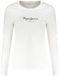 PEPE JEANS Női, Hosszú Ujjú Póló, Fehér (pl505203newvirginia_bi800_m)