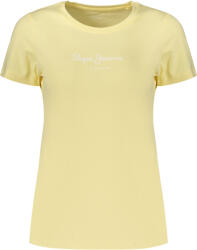 PEPE JEANS Női Rövid Ujjú Póló Sárga (pl505202newvirginia_gi011_l)