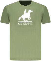 U. S. Grand Us Grand Férfi Rövid Ujjú Zöld Póló (au02646_ve16verd_l)