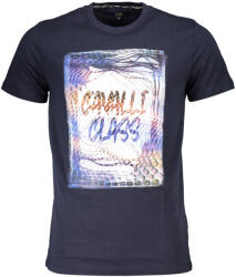 Cavalli Class Rövid Ujjú Férfi Póló Kék (qxt61ojd060_058544b_blu04926_xl)