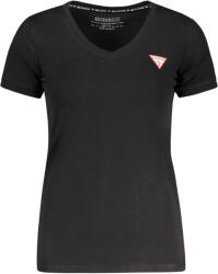 Guess Jeans Női Rövid Ujjú Póló Fekete (w2yi45j1314_nejblk_l)