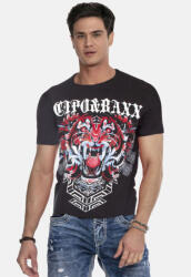 CIPO&BAXX Cipo & Baxx Divatos Férfi Póló Ct729 Black (ct729_black_xl)