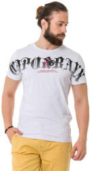 CIPO&BAXX Cipo & Baxx Divatos Férfi Póló Ct768 White (ct768_white_xl)