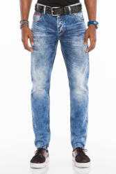 CIPO&BAXX Cipo & Baxx Divatos Férfi Slim Fit Farmer Cd520 Blue (cd520_blue_36_l34)