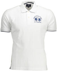La Martina Férfi Férfi Rövid Ujjú Póló (ccmp01pk001_3cccd25_bianco0000_2xl)