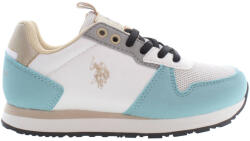 U. S. Polo Assn Us Polo Assn. Gyermek Kék Sportcipő (nobik008k3th1_401a87e_azzurrowhi_39)