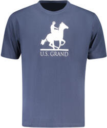U. S. Grand Us Grand Férfi Rövid Ujjú Póló, Kék (au02646_bl1navy_m)