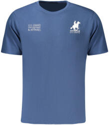 U. S. Grand Us Grand Férfi Rövid Ujjú Póló, Kék (au02651_bl2jeans_s)