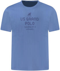 U. S. Grand Us Grand Férfi Rövid Ujjú Póló, Kék (au02648_bl2jeans_s)