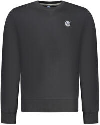 North Sails Férfi Fekete Cipzáros Pulóver (993035000_ne0999_2xl)