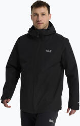 Jack Wolfskin Geacă 3în1 pentru bărbați Jack Wolfskin Stonetrail 3In1 black