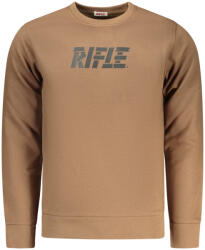 RIFLE Férfi Cipzáras Pulóver Barna (rff015_matortor_2xl)