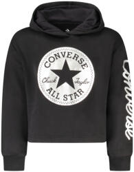 Converse lányka cipzáras kapucnis pulóver, fekete (369692_NE023_6X)