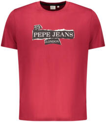 Pepe Jeans Férfi Rövid Ujjú Póló, Piros (pm5010175griffintee_ro287_s)