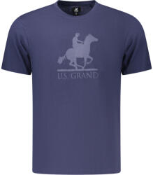 U. S. Grand Us Grand Férfi Rövid Ujjú Póló, Kék (au03186fosco_bla2070_l)