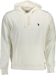 U. S. Polo Assn Us Polo Assn. Férfi Fehér Cipzáros Pulóver (63012-53223_bianco_101_2xl)