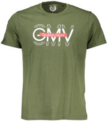 Gian Marco Venturi Férfi Rövid Ujjú Póló, Zöld (au00781-angelo_verde_military-green_2xl)