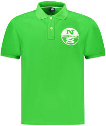 North Sails Férfi Rövid Ujjú Polo Green (995014000_ve0432_l)