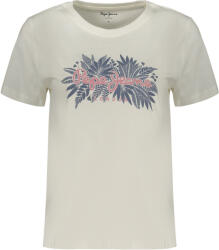 PEPE JEANS Női Rövid Ujjú Póló Fehér (pl5000237cristina_bi808_m)