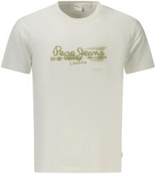 Pepe Jeans Férfi Rövid Ujjú Póló Fehér (pm5010292seasonallogofantasy3_bi800_m)