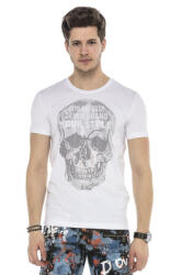 CIPO&BAXX Divatos Férfi Póló Ct553white (ct553white_xl)