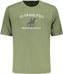 U. S. Grand Us Grand Férfi Rövid Ujjú Zöld Póló (au02645_ve16verd_xl)